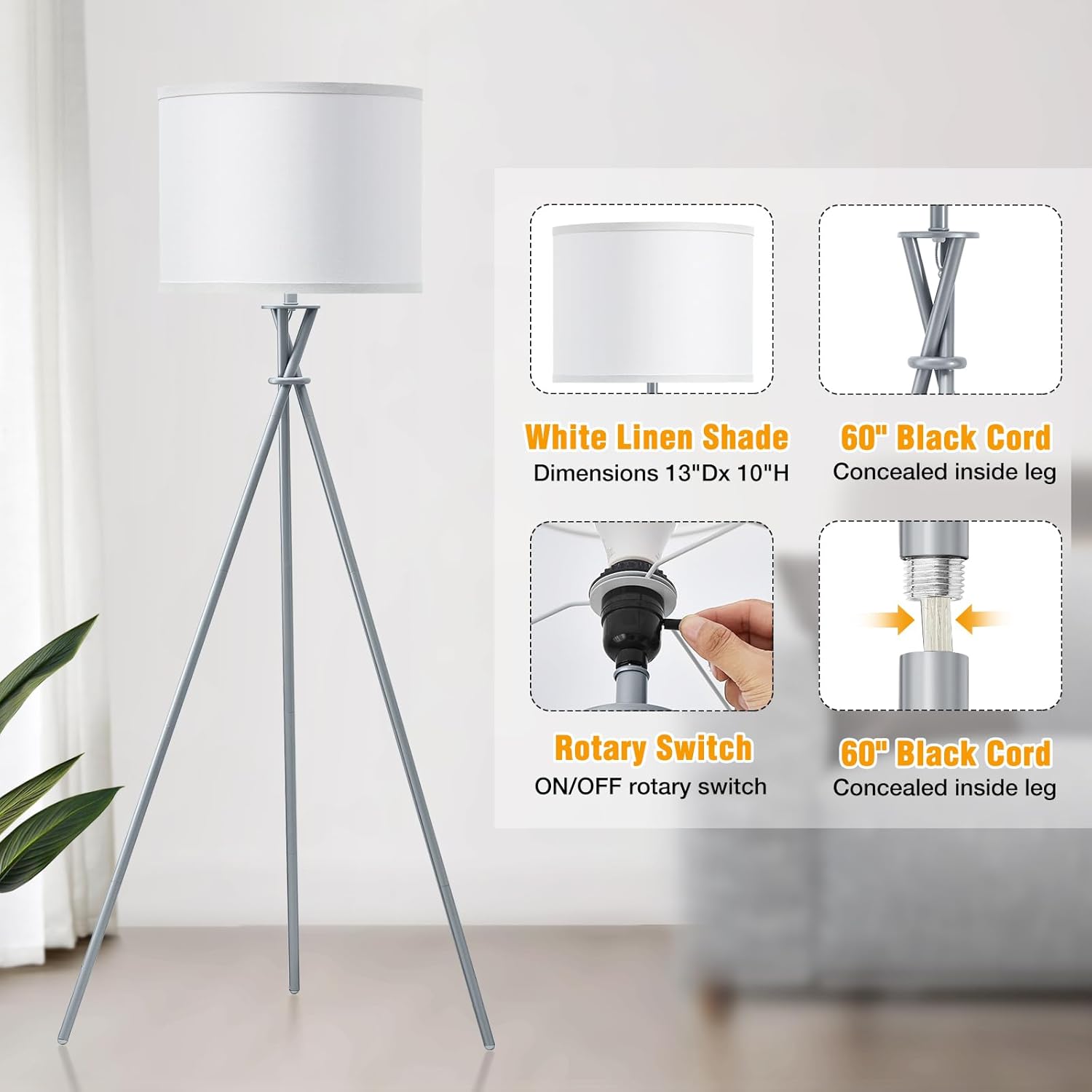 Tripod Floor Lamp