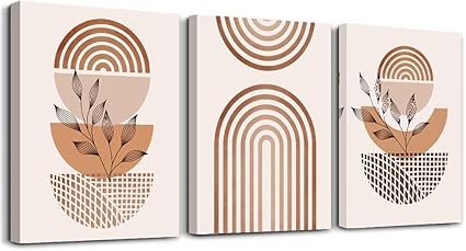 3-Piece Abstract Canvas Wall Art Set