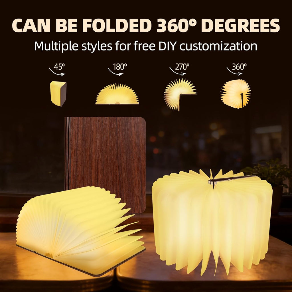 7-Color Book Lamp