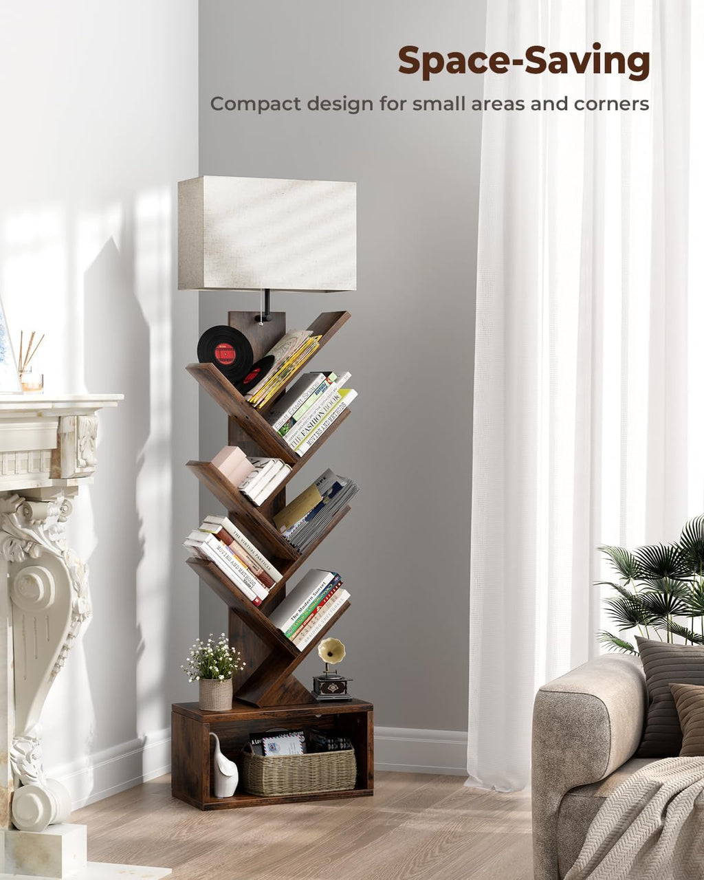 Tree Bookshelf Lamp