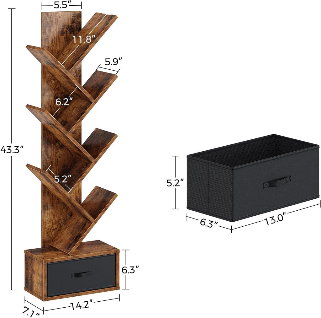 Tree Bookshelf Lamp