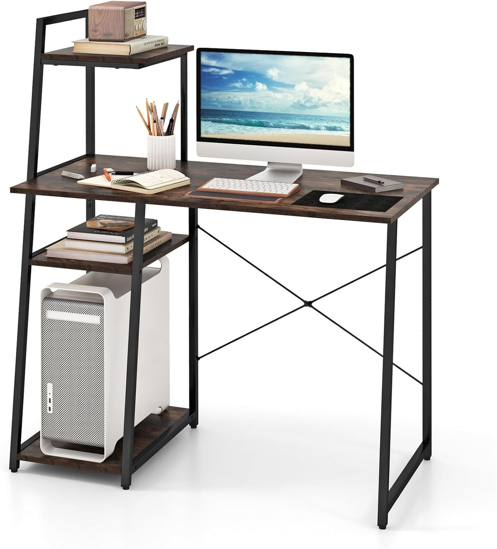 47.5” Desk with Shelf