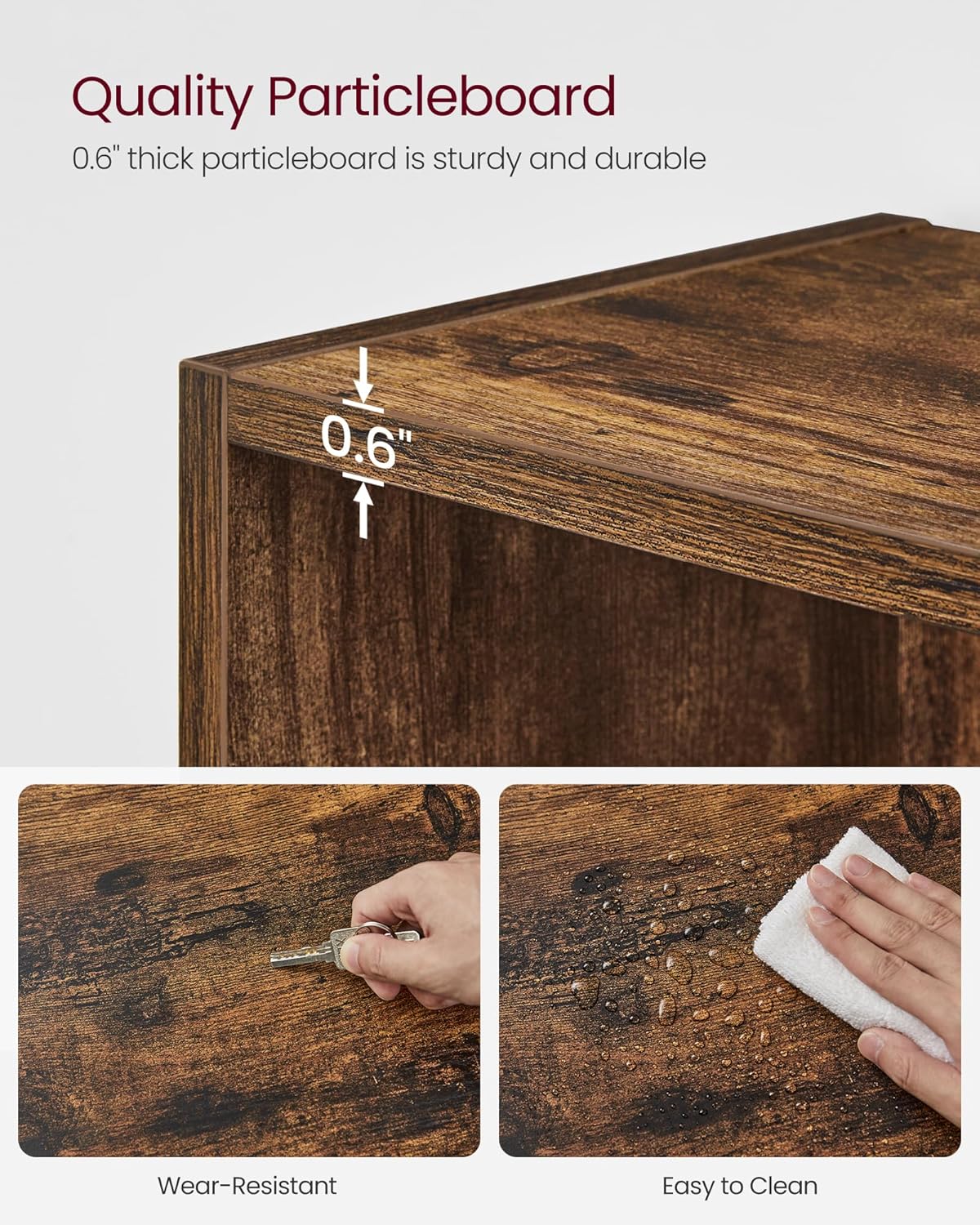 6-Tier Bookshelf