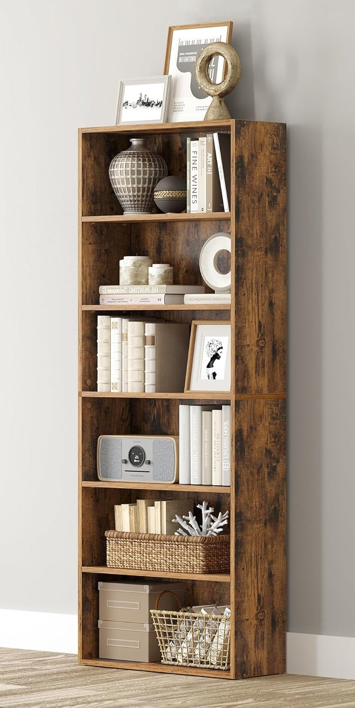6-Tier Bookshelf