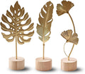 3-Piece Gold Leaf Home Decor Set